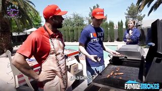 Penelope Kay Juegos Cremosos con mi Padrastro y mi Hermanastro Sub Esp