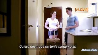 Melanie Hicks Visita a hijastro en la universidad Sub esp