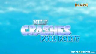 Krissy Lynn MILF Crashes Pool Party Sub esp