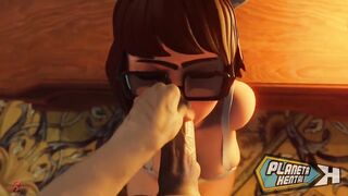 Animación 3D hentai. Velma y el fantasma del burdel. Audio Español