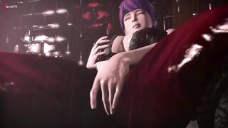 Animación 3D hentai. Espejo Demoniaco. Subtitulado Español (vídeo juego)