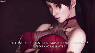 Animación 3D hentai. Espejo Demoniaco. Subtitulado Español (vídeo juego)