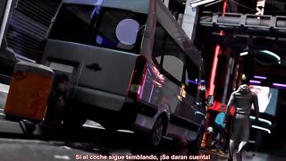 Animación 3D hentai video juego. Noche Animada. Subtitulado Español