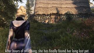 Animación 3D hentai. Nuevas aventuras de Tekla. Part. 3. Subt. Ingles (vídeo juego)