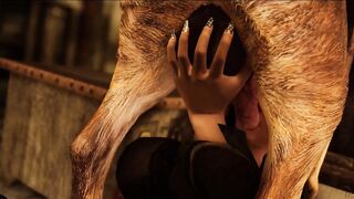 Animación 3D hentai. Nuevas aventuras de Tekla. Part. 3. Subt. Ingles (vídeo juego)