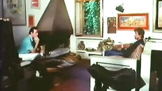 Película completa vintage.  Cicciolina La Sexóloga