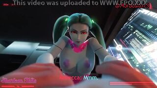 Animación 3D hentai. Rebeca y David. Audio Español (video juego)