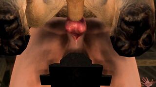 Animación 3D hentai. La mansión de la Corté. Eps. 7 ( vídeo juego)