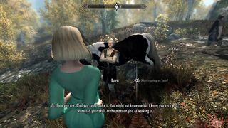 Animación 3D hentai. La mansión de la Corté. Eps 8 (vídeo juego)