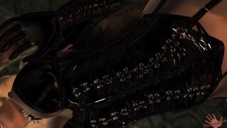 Animación 3D hentai. La mansión de la Corté. Eps. 12 (vídeo juego)