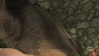 Animación 3D hentai. La mansión de la Corté. Eps. 12 (vídeo juego)