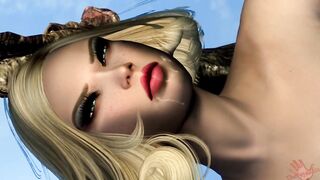 Animación 3D hentai. La mansión de la Corté. Part. 2 (vídeo juego)