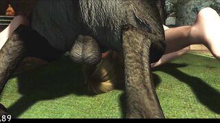 Animación 3D hentai. El Heraldo (vídeo juego)