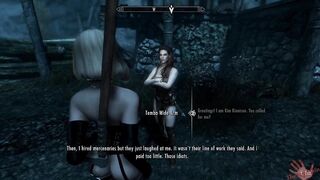 Animación 3D hentai. La mansión de la Corté. Eps. 9 (vídeo juego)