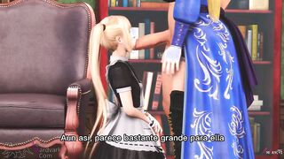 Animación 3D hentai. Maggie. Subtitulado Español