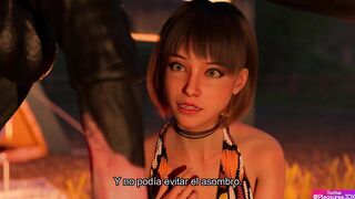 Animación 3D hentai. El diario de Emily 3. Subtitulado Español (video juego)