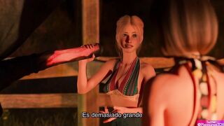 Animación 3D hentai. El diario de Emily 3. Subtitulado Español (video juego)