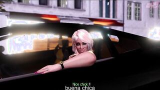 Animación 3D hentai. Dakota 1. Subtitulado Español (video juego) TRANS