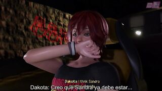 Animación 3D hentai. Dakota 1. Subtitulado Español (video juego) TRANS