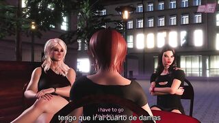 Animación 3D hentai. Dakota 3. Subtitulado Español (video juego) TRANS