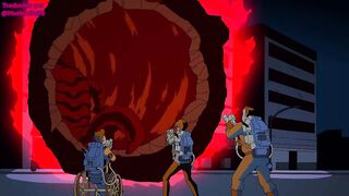 Animación 3D hentai. Cazafantasmas Parodia. Subtitulado Español ( video juego)