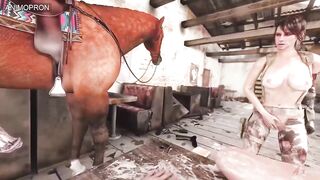 Animación 3D hentai. Bonus Part. 2. Completo Subtitulado Español (video juego)