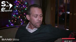 Gianna Dior - Su padrastro de Papá Noel le rellena el coño Sub Esp