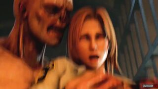 Animación 3D. Joven  mujer teniente policía,. Lo que le paso por primera vez. Subt. Español