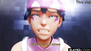 Animación 3D. Taimanin-Kiriko. Subtitulado Español