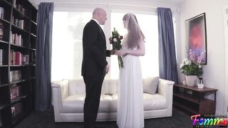 Pelirroja TRANS boda Christian