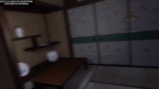 3D Doblada y Sub esp asiática acosadora y enorme