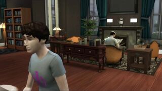 Animación 3D. Madrastra TRANS folla hijastro