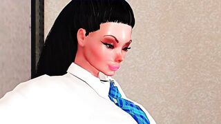 Animación 3D. El chico del Mcdonald's TRANS. Pat. 2