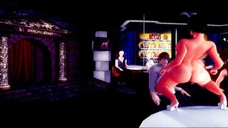 Animación 3D. Dancing Rabbit TRANSEXUAL