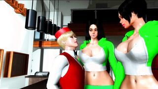 Animación 3D. El Botones  TRANSEXUAL. Part. 2