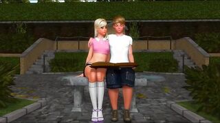 Animación 3D. Historia de Japón TRANSEXUAL. Part. 1