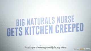 gives in to her boyfriend's teasing and enjoys a fuck