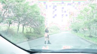 Seduciendo a Glory Swift mientras patina