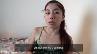 Tina , Juego de cartas termina mal , sub English