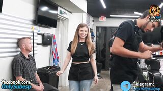 Vídeo en la barbería con Parker Ambrose y Lucky Anne SUB ESPAÑOL