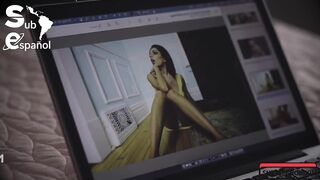 Aubree Valentine - Viendo porno con Aubree Sub Esp