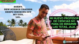 Diana Eisley- Cita para sexting, sub esp