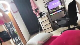 Llevo a casa a Colombiana después del partido. Estefi