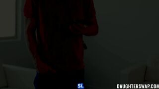 Rubias intercambian padrastro sub