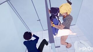 NTR Sub español kami-sama Película Sexo Escena