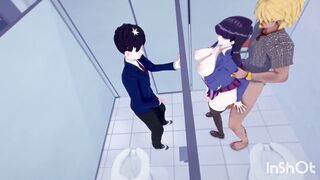 NTR Sub español kami-sama Película Sexo Escena