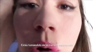 Haciendo a mamá la puta perfecta con Miss Brat ....subt