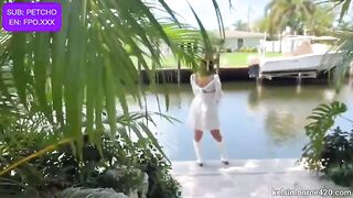 Kelsi Monroe - Con El Jardinero Sub Español / Sub English