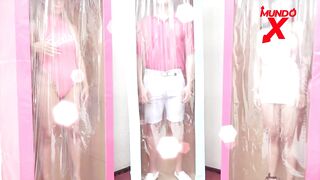 Trío con las muñecas latinas