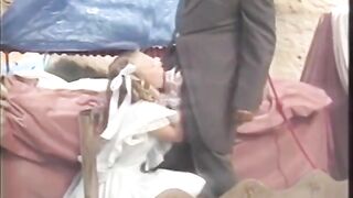 Lil Cinderella anal interracial